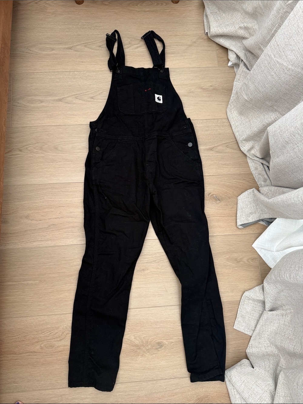 Carhartt wip Women's Black Utility Overalls